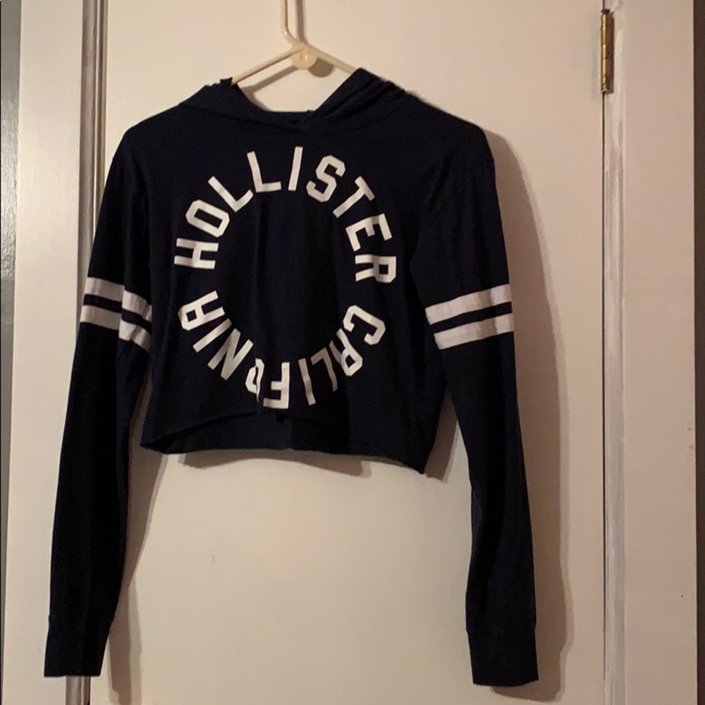 hollister cropped long sleeve